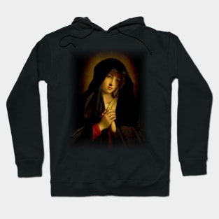 Our Lady of Sorrows Dolorosa Virgin Mary Saint Catholic Mask Hoodie